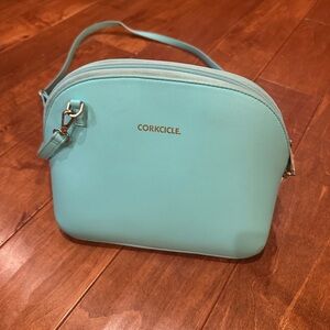 Corkcicle Turquoise Lunch Bag